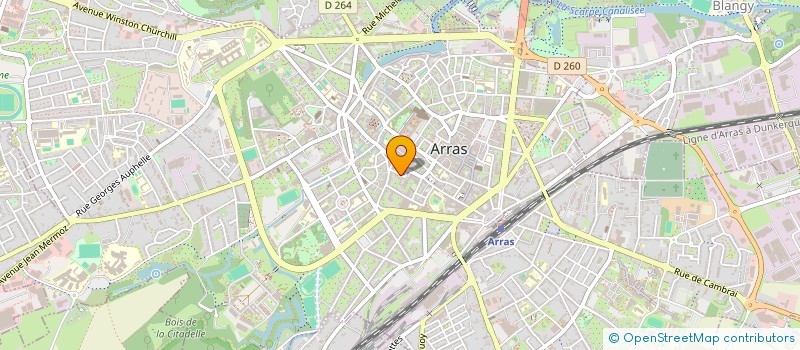 localisation de l'entreprise MONSIEUR VALENTIN WEPPLER à ARRAS