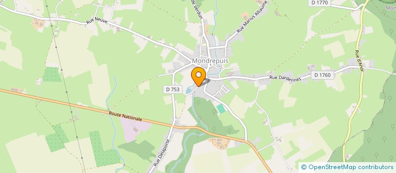 localisation de l'entreprise MONSIEUR VALENTIN WINKEL  SANTES