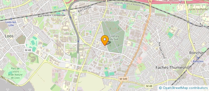 localisation de l'entreprise MONSIEUR VALENTIN YSEWYN à LILLE