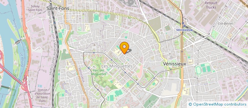 localisation de l'entreprise MONSIEUR VALENTINE JAMES  VENISSIEUX