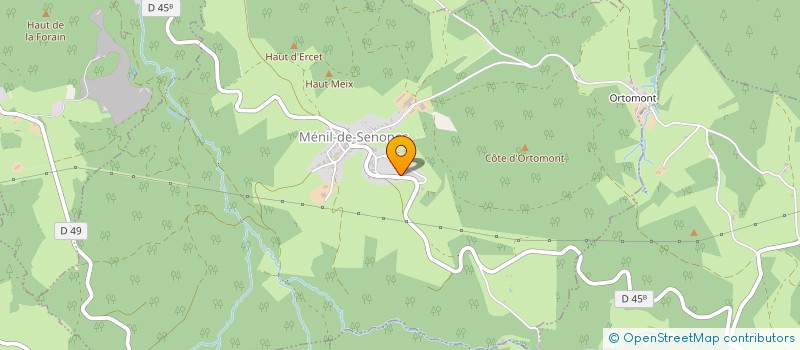 localisation de l'entreprise MONSIEUR VALENTINO DEREMARQUE  MENIL-DE-SENONES