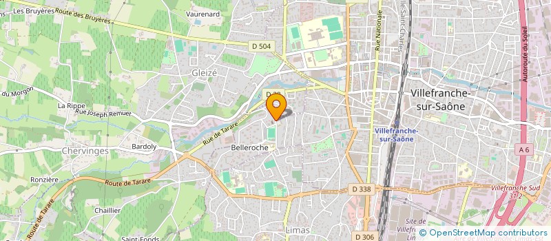 localisation de l'entreprise MONSIEUR VALENTINO MULA à VILLEFRANCHE-SUR-SAONE