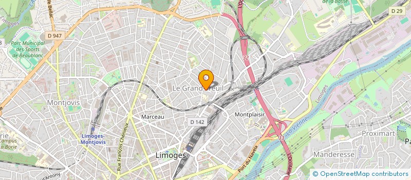 localisation de l'entreprise MONSIEUR VALENTINS SLAVIKS à LIMOGES