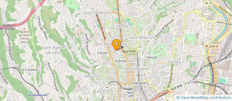 localisation de l'entreprise MONSIEUR VALER BUJOR à NICE