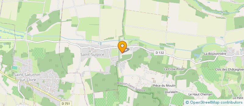 localisation de l'entreprise MONSIEUR VALERE AUGER  BRISSAC LOIRE AUBANCE