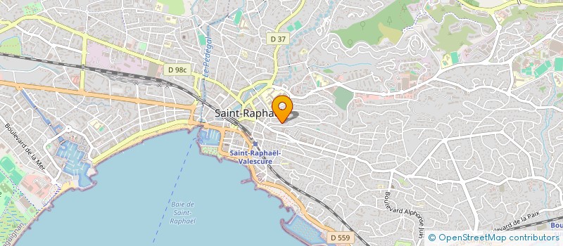 localisation de l'entreprise MONSIEUR VALERE CHARLES  SAINT-RAPHAEL