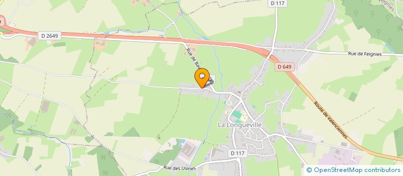 localisation de l'entreprise MONSIEUR VALERE COGNIOT  LA LONGUEVILLE