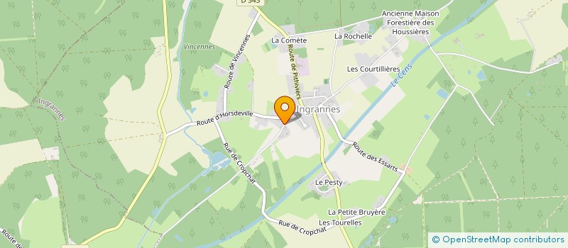 localisation de l'entreprise MONSIEUR VALERE DE WILDE à INGRANNES