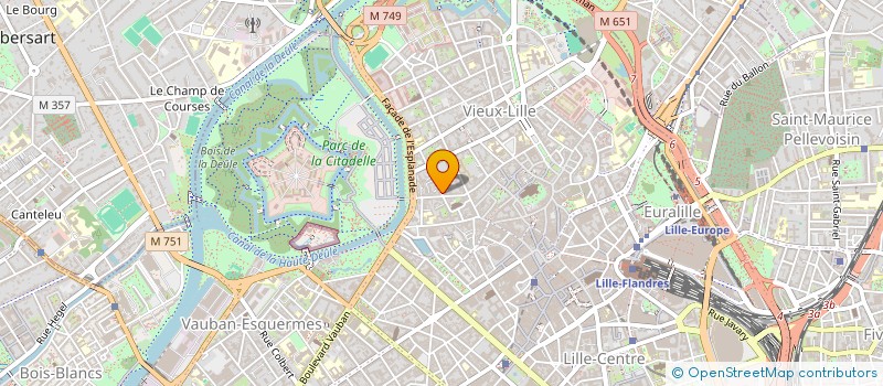 localisation de l'entreprise MONSIEUR VALERE DOUILLE à LILLE