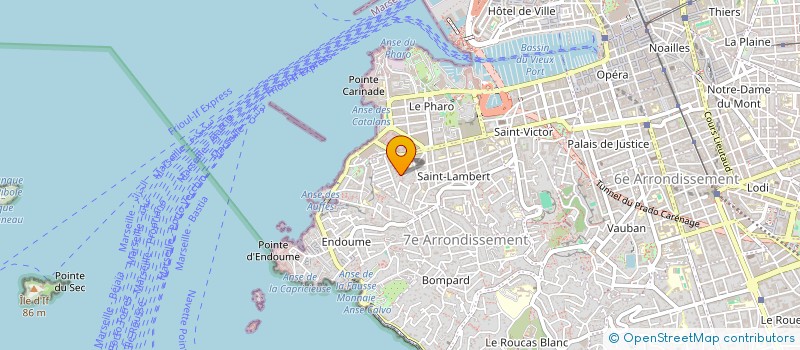 localisation de l'entreprise MONSIEUR VALERE ESCUDIE à MARSEILLE