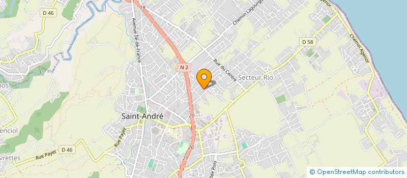 localisation de l'entreprise MONSIEUR VALERE GEORGET à SAINT-ANDRE