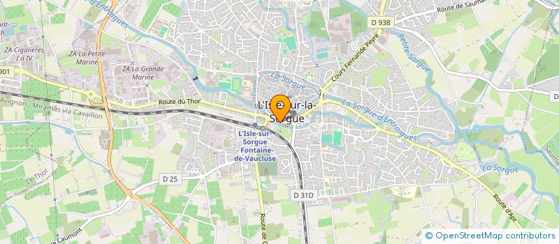 localisation de l'entreprise MONSIEUR VALERE GUILLERMET à L'ISLE-SUR-LA-SORGUE