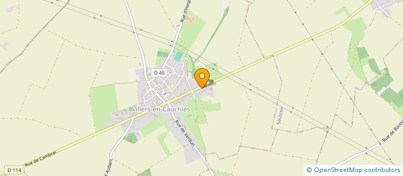 localisation de l'entreprise MONSIEUR VALERE LAUDE à VILLERS-EN-CAUCHIES