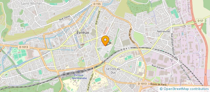 localisation de l'entreprise MONSIEUR VALERE MARTIN à EVREUX