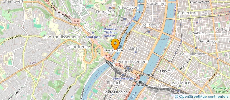 localisation de l'entreprise MONSIEUR VALERE MATIAS à LYON