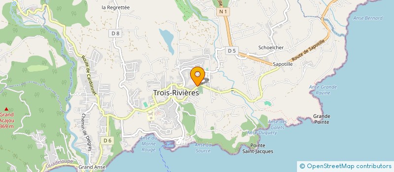 localisation de l'entreprise MONSIEUR VALERE NICOLAS à TROIS-RIVIERES