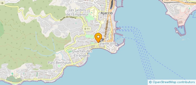 localisation de l'entreprise MONSIEUR VALERE SANTARELLI à AJACCIO