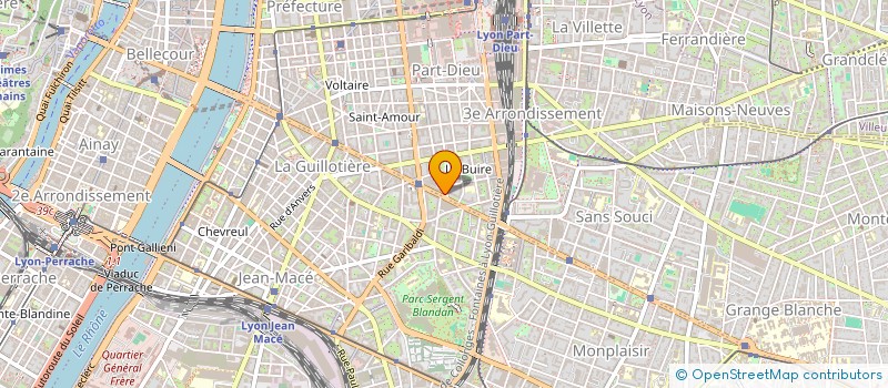 localisation de l'entreprise MONSIEUR VALERE THIROUX  LYON