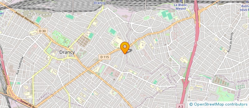 localisation de l'entreprise MONSIEUR VALERE TREPON à DRANCY