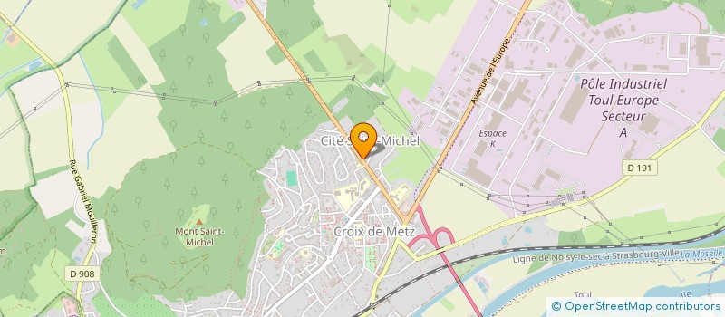 localisation de l'entreprise MONSIEUR VALERE ZINO  TOUL