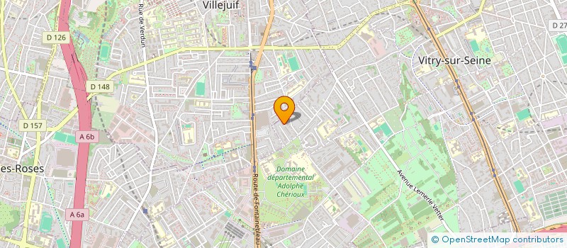 localisation de l'entreprise MONSIEUR VALERI ECHIM à VITRY-SUR-SEINE
