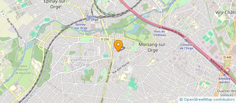 localisation de l'entreprise MONSIEUR VALERI SULTANOV  MORSANG SUR ORGE