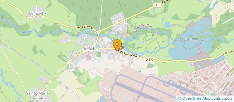 localisation de l'entreprise MONSIEUR VALERIAN DAUBIER  BAUDONCOURT