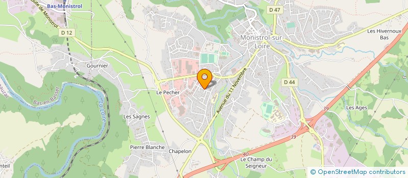 localisation de l'entreprise MONSIEUR VALERIAN DORCY  MONISTROL-SUR-LOIRE