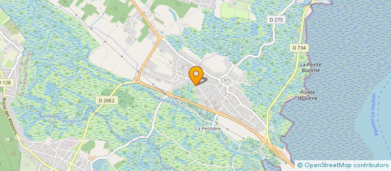 localisation de l'entreprise MONSIEUR VALERIAN LALLEMENT  LE CHATEAU-D'OLERON