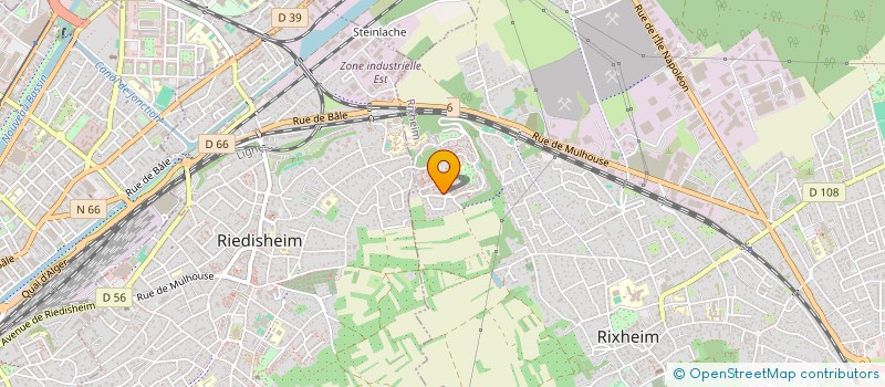 localisation de l'entreprise MONSIEUR VALERIAN LE FLEM  RIXHEIM