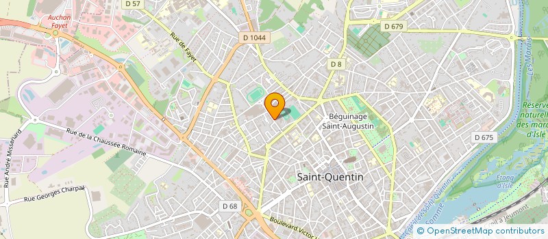 localisation de l'entreprise MONSIEUR VALERIAN PLETS à SAINT-QUENTIN