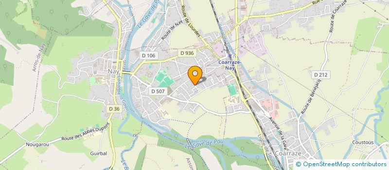 localisation de l'entreprise MONSIEUR VALERIAN POIN  COARRAZE