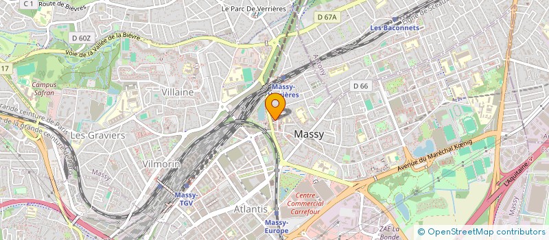 localisation de l'entreprise MONSIEUR VALERIAN SELVON à MASSY