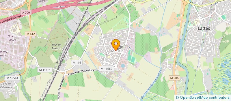 localisation de l'entreprise MONSIEUR VALERIAN TOURRETTE à LATTES