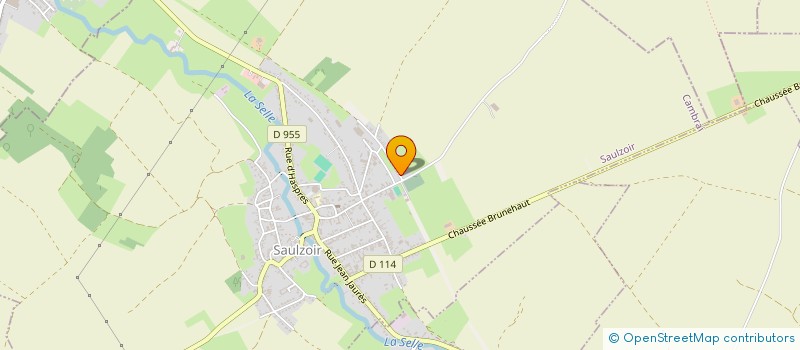 localisation de l'entreprise MONSIEUR VALERIAN VERMEULEN  SAULZOIR