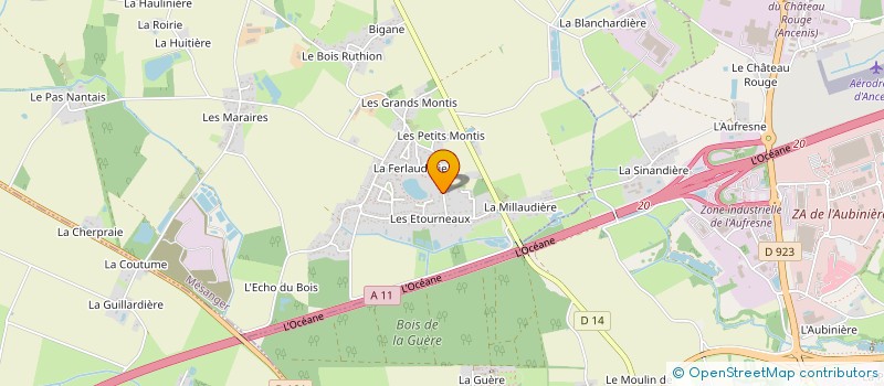 localisation de l'entreprise MONSIEUR VALERICA BUZENCHE  MESANGER