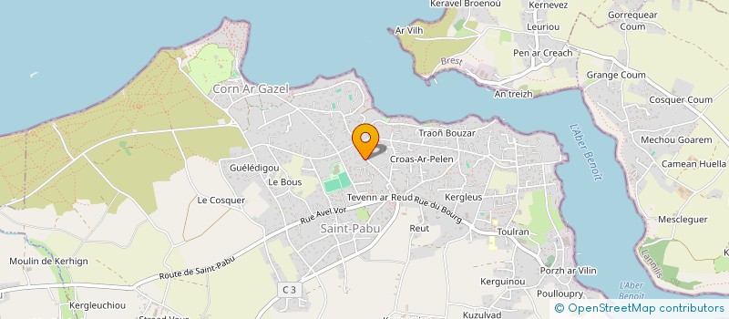 localisation de l'entreprise MONSIEUR VALERIE GARDEUR  SAINT-PABU