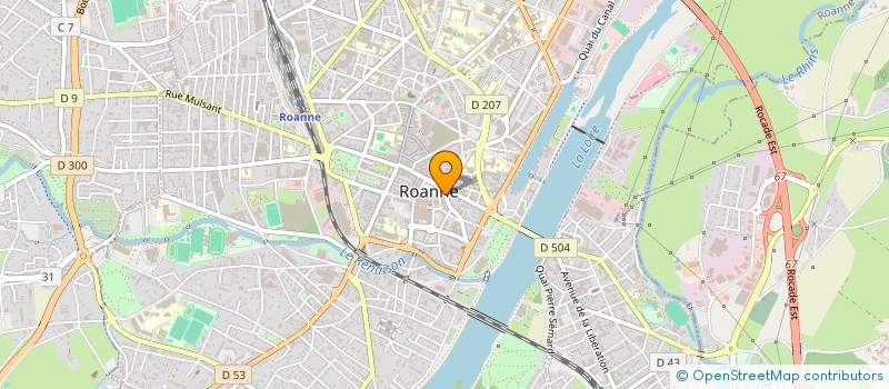 localisation de l'entreprise MONSIEUR VALERIE LACOTE  ROANNE