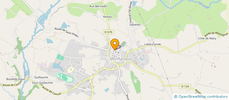 localisation de l'entreprise MONSIEUR VALERIE LAPLANCHE à MONFLANQUIN