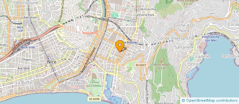 localisation de l'entreprise MONSIEUR VALERII CEBANU  NICE