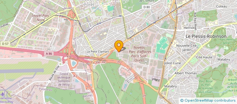 localisation de l'entreprise MONSIEUR VALERII DANILISIN à CLAMART