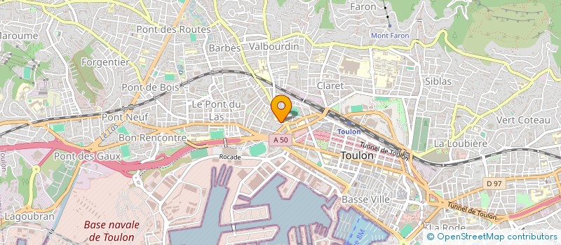 localisation de l'entreprise MONSIEUR VALERII DZIUBA  TOULON