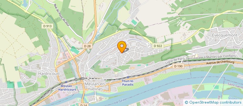 localisation de l'entreprise MONSIEUR VALERIO DA COSTA à MEULAN-EN-YVELINES