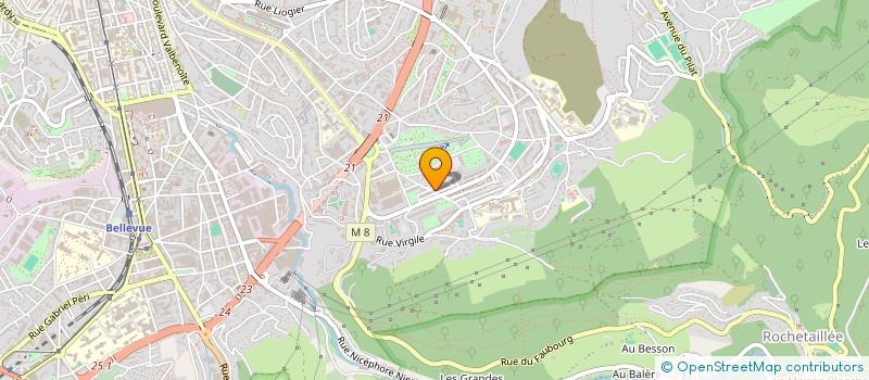 localisation de l'entreprise MONSIEUR VALERIO INCARDONA  SAINT-ETIENNE