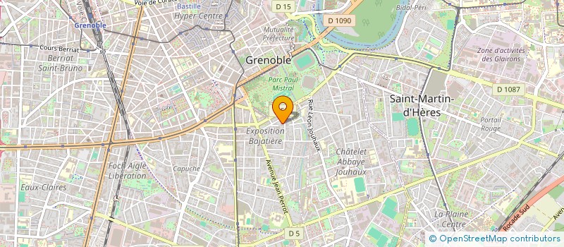 localisation de l'entreprise MONSIEUR VALERIO MARCIS  GRENOBLE