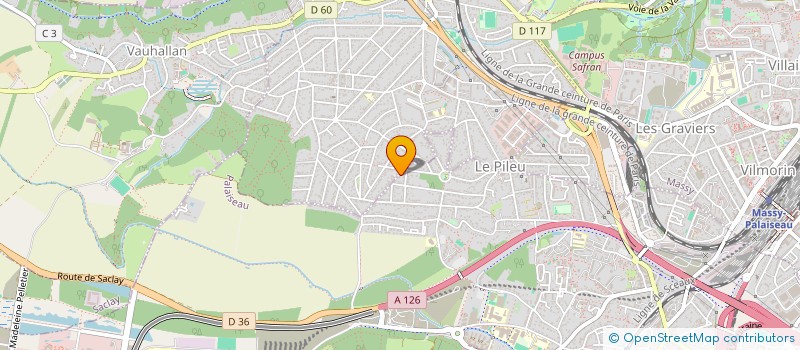 localisation de l'entreprise MONSIEUR VALERIO VERGARI  PALAISEAU