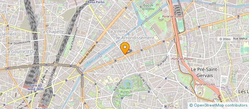 localisation de l'entreprise MONSIEUR VALERIO YVES DODET  PARIS