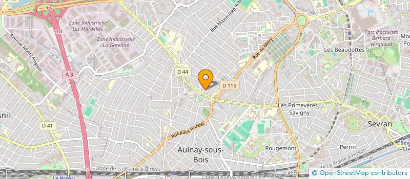 localisation de l'entreprise MONSIEUR VALERIU BUREA à AULNAY-SOUS-BOIS