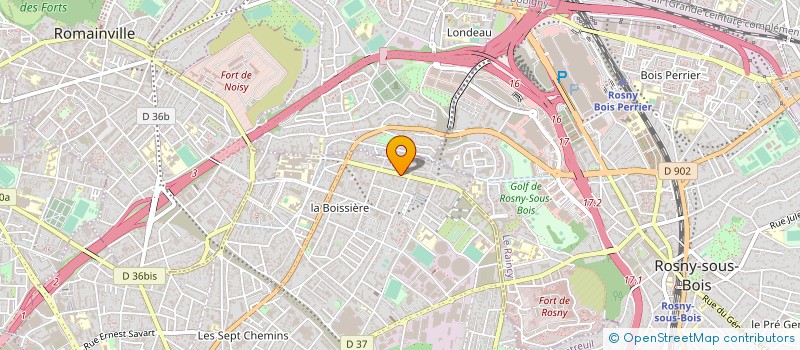 localisation de l'entreprise MONSIEUR VALERIU BURLACU à MONTREUIL