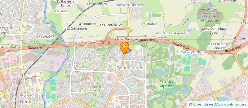 localisation de l'entreprise MONSIEUR VALERIU CALMIS  RENNES